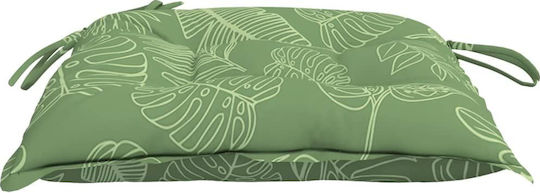 vidaXL Garden Chair Cushion Green 2 Pieces 40x40 cm