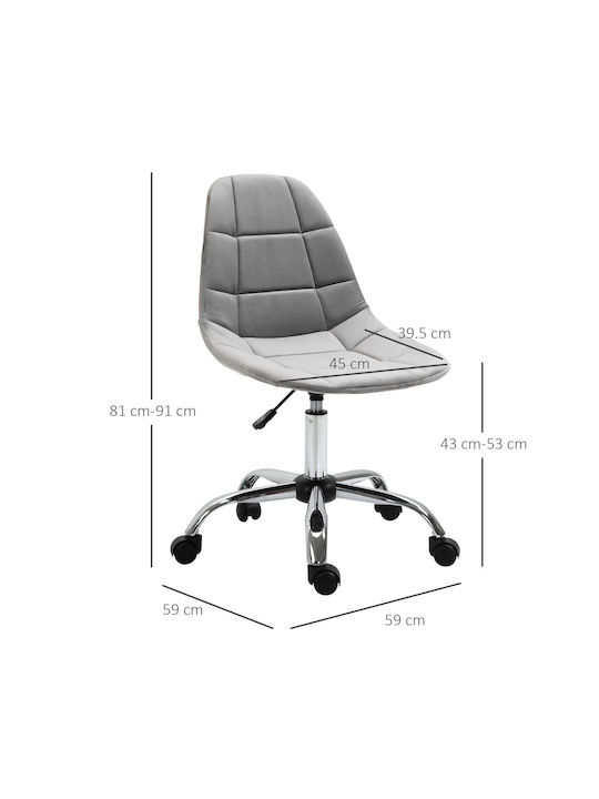 Stuhl Büro Gray Vinsetto