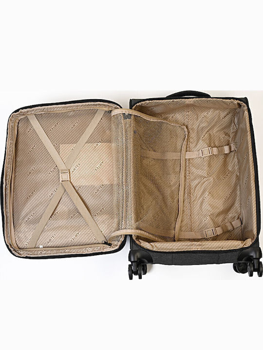 Airtex Paris 27940 Βαλίτσα Ταξιδίου Καμπίνας Υφασμάτινη Γκρι με 4 Ρόδες Ύψους 40εκ.