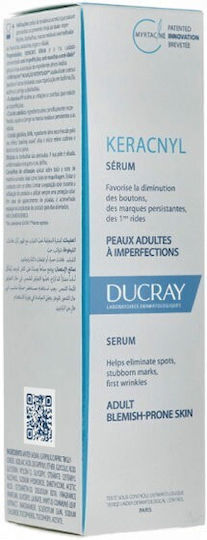 Ducray Keracnyl Anti-aging Serum Face with Niacinamide for Radiance & Dark Spots 30ml