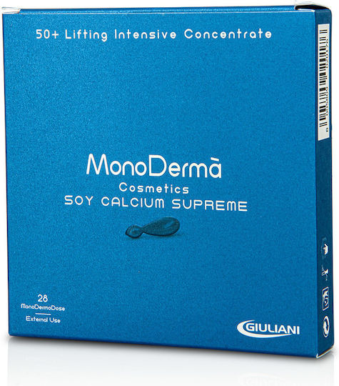 PharmaQ Monoderma Soy Calcium Supreme Moisturizing & Anti-aging Serum Face with Hyaluronic Acid for Detoxification & Firming