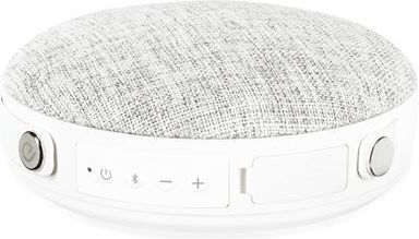 Sound Crush Roundo Waterproof Bluetooth Speaker 8W with Battery Life up to 20 hours White