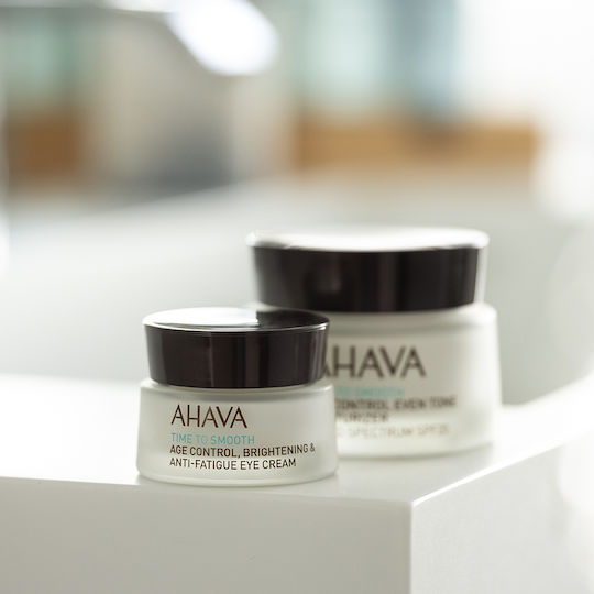 Ahava Time to Smooth Κρέμα Ματιών για Ενυδάτωση , Αντιγήρανση & Μαύροι Κύκλοι 15ml
