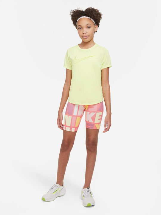 Kids Legging Sports Short Dri-Fit Coral One