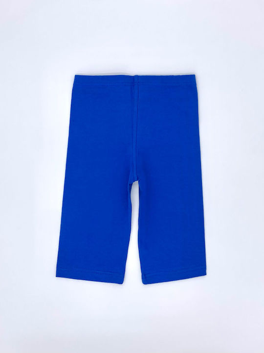 Cotton Planet Kids Short Cycling Legging Blue