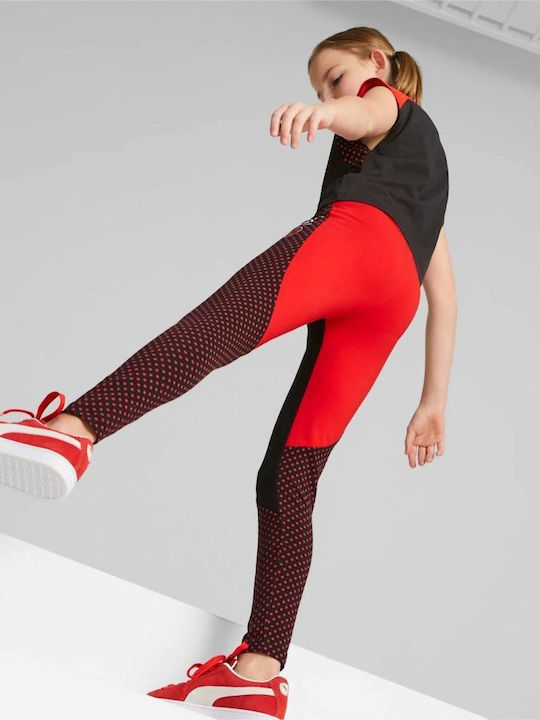 Puma Leggings pentru Copii Lung Negru