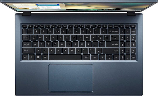 Acer Aspire 3 A315-24PT-R90Z 15.6" IPS FHD (Ryzen 5-7520U/8GB/512GB SSD/W11 Startseite) Steam Blue (US Tastatur)