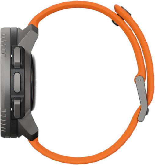 Suunto Vertical Titanium 49mm Waterproof Smartwatch with Heart Rate Monitor (Canyon)