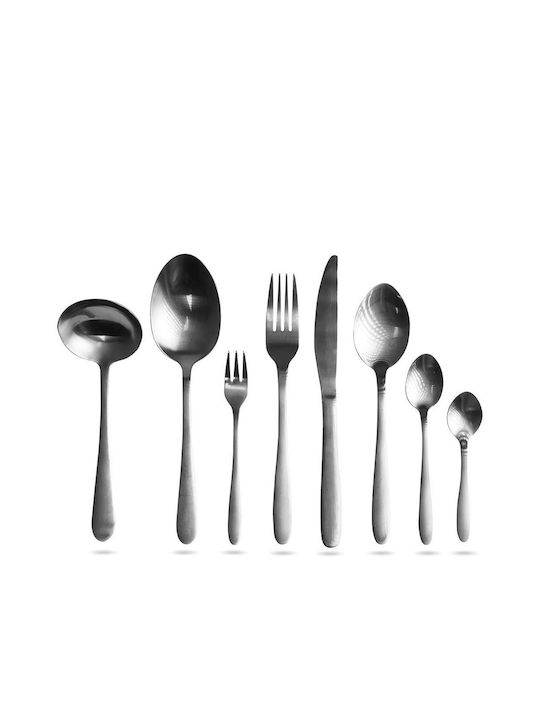 Excellent Houseware Σετ Μαχαιροπίρουνα Ασημί 39τμχ