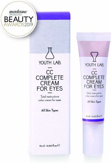Youth Lab. Cremă De Ochi CC Pentru Hidratare Cearcane Și Pungi Sub Ochi 15ml