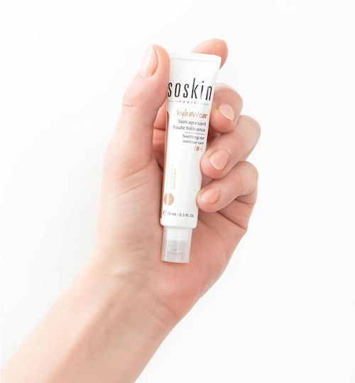 Soskin Hydrawear Хидратиращ Крем За Очи с Алое Вера за Чувствителна Кожа 15ml