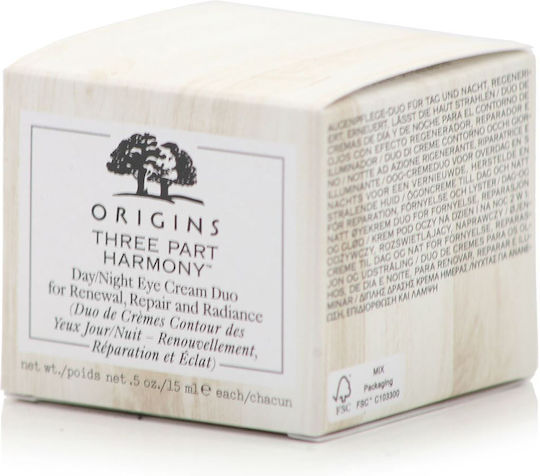 Origins Three Part Harmony Cremă de Ochi pentru Anti-îmbătrânire 15ml