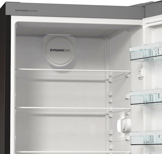 Gorenje Einzeltür Kühlschrank 398Es H185xB59.5xT66.3cm. Inox R619EES5
