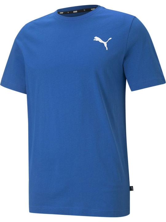 Puma T-shirt Bărbătesc cu Mânecă Scurtă Albastru