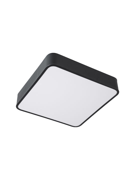 GloboStar Kamala Deckenleuchte 40cm Schwarz mit Integrierter LED und Fernbedienung