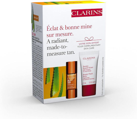Clarins A Radiant Made To Measure Tan Σετ Περιποίησης για Ενυδάτωση