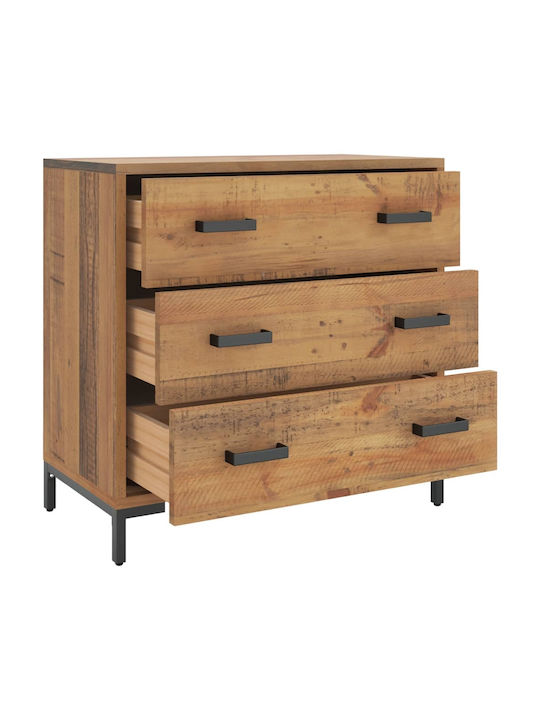Comoda pentru Dormitor cu 3 sertare 75x35x70buc