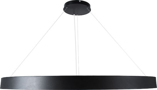 GloboStar Ra Hängelampe Schwarz mit Fassung E27 127.5x127.5cm.