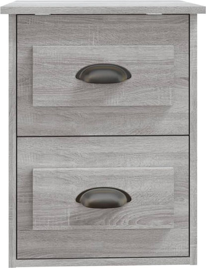 Nachttische Grey Sonoma 2Stück 41.5x36x53cm