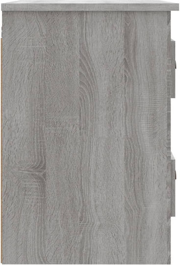 Nachttische Grey Sonoma 2Stück 41.5x36x53cm