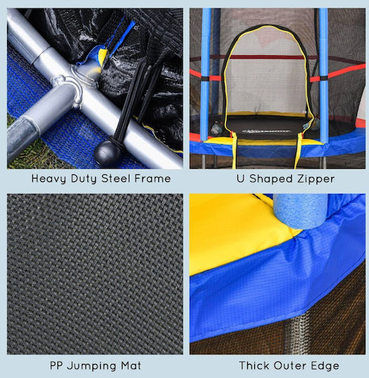 ForAll Balance Outdoor Trampoline 140cm with Net