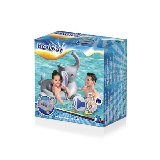 Bestway Σωσίβιο Swimtrainer με Διάμετρο 96.5εκ. Γκρι Ελεφαντάκι