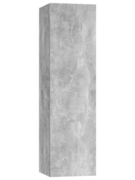 Living Room TV Unit Gray L100xW30cm