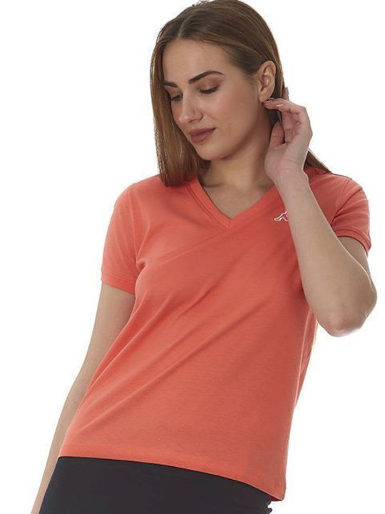Cabou Γυναικείο T-shirt Πορτοκαλί