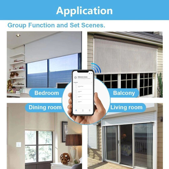 Recessed Touch Wall Switch Wi-Fi Lighting Triple with Frame White