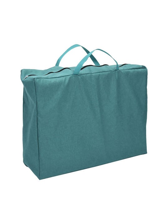 vidaXL Loc de joacă cu Saltea Verde 110x82cm