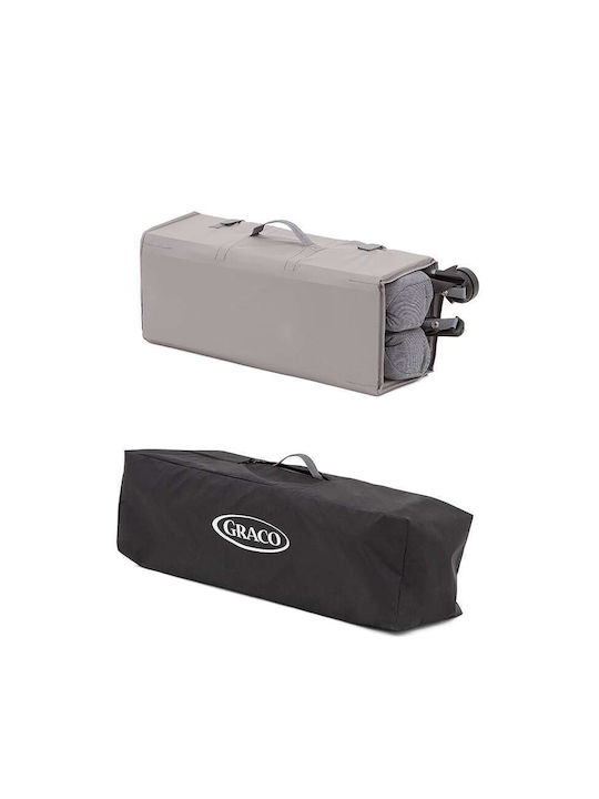 Graco Foldlite Shadow Loc de joacă cu Saltea Gri 105x63.5cm