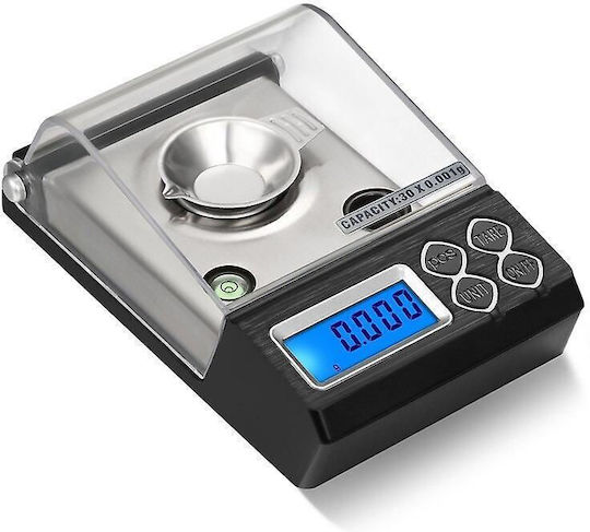 Electronic Precision Commercial Scale with Weighing Capacity of 0.05kg and Division 0.001gr