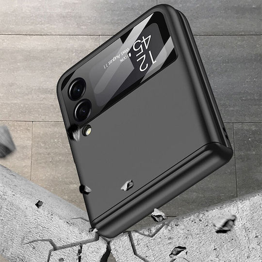 GKK 5G Back Cover Plastic Magnetic Black (Galaxy Z Flip4)