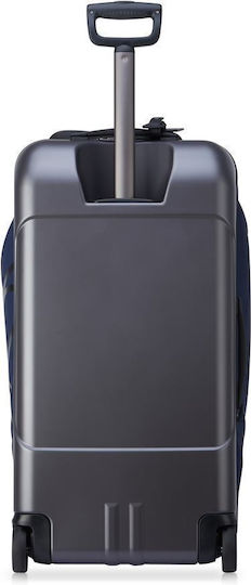 Delsey Peugeot Voyages Σακ Βουαγιάζ Navy Blue με Ρόδες Υφασμάτινο Μ77xΠ37xΥ38εκ.