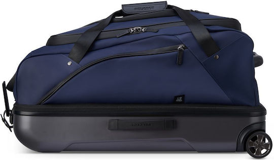 Delsey Peugeot Voyages Σακ Βουαγιάζ Navy Blue με Ρόδες Υφασμάτινο Μ77xΠ37xΥ38εκ.