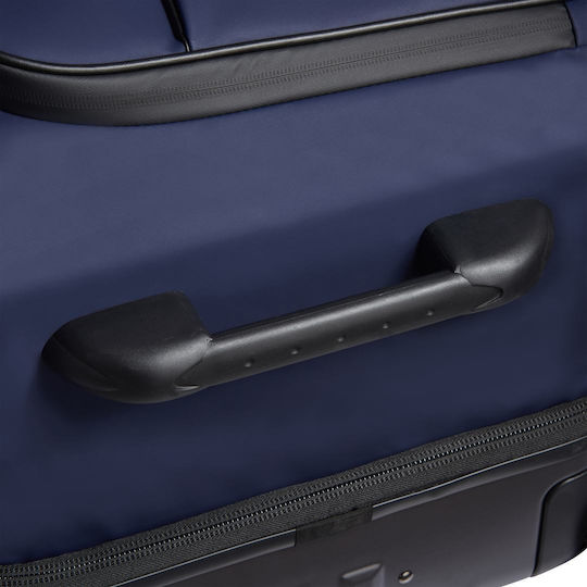 Delsey Peugeot Voyages Σακ Βουαγιάζ Navy Blue με Ρόδες Υφασμάτινο Μ77xΠ37xΥ38εκ.