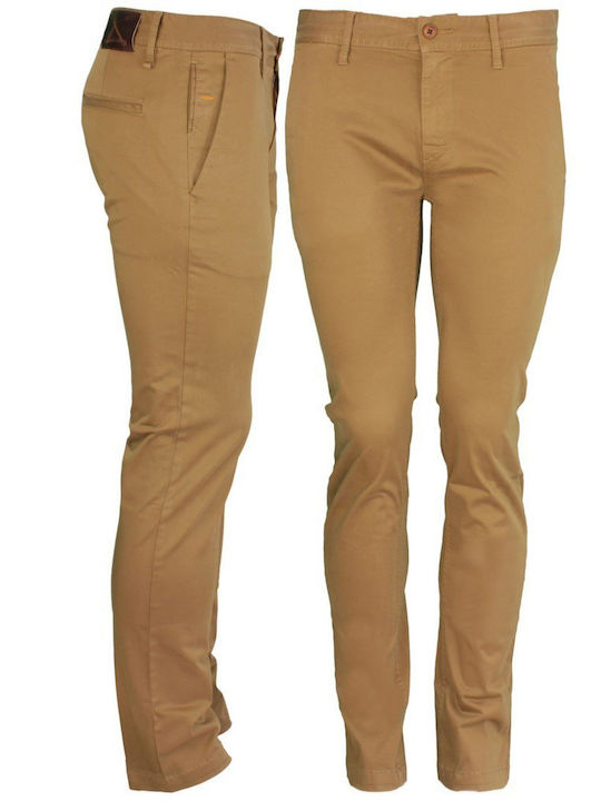 Hugo Boss Herrenhose Chino Elastisch in Slim Passform Beige