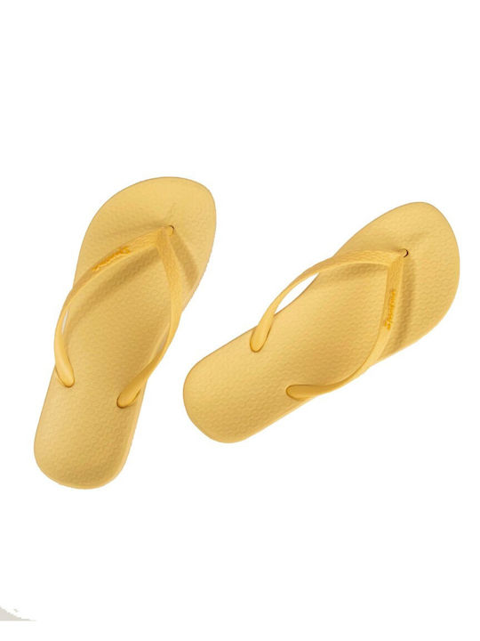 Ipanema Frauen Flip Flops in Gelb Farbe