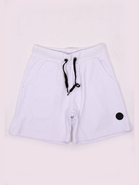 Paco & Co Men's Athletic Shorts White