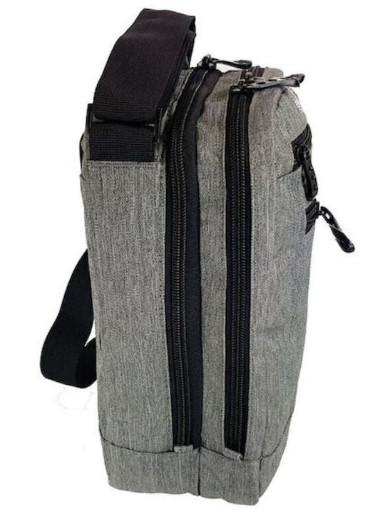 Skyforce Large Men's Bag Shoulder / Crossbody Gray