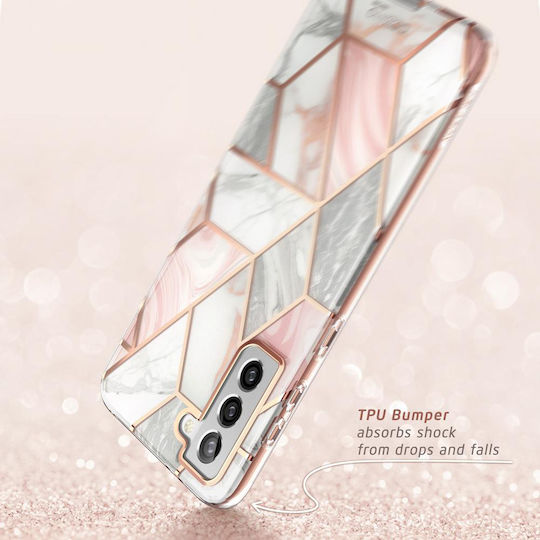 i-Blason Cosmo Задна корица Пластмаса 2мм Мрамор (Galaxy S21+ 5G)