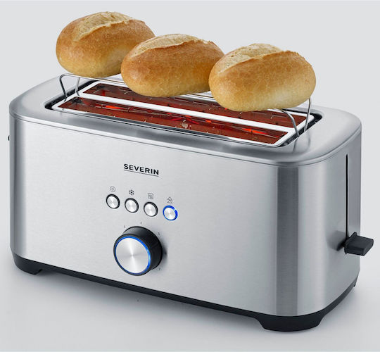 Severin Φρυγανιέρα 2 Θέσεων 1400W Inox