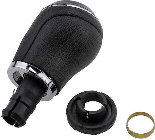 NTY Πόμολο Ταχυτήτων για Volkswagen Passat B6/B7/CC 2006+/2010+ Μαύρο