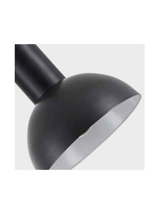 Home Lighting Hängende Deckenleuchte Einfaches Licht für Fassung E27 Schwarz