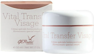 GERnetic Vital Transfer Visage Αnti-aging & Moisturizing 24h Day/Night Cream Suitable for All Skin Types with Collagen 50ml