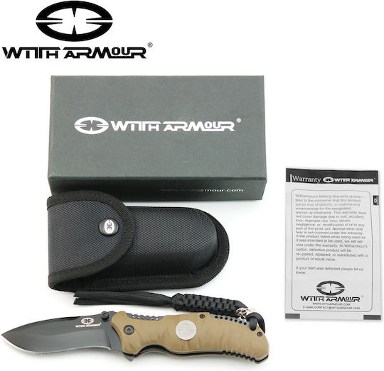 WithArmour Eagle Claw Σουγιάς Coyote σε Θήκη