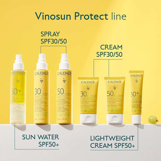 Caudalie Vinosun Cremă de Protecție Solară pentru Față și Corp SPF30 în Spray 150ml