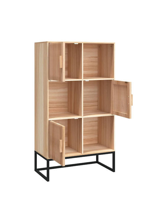Мебели за съхранение Бежов 70x35x125см
