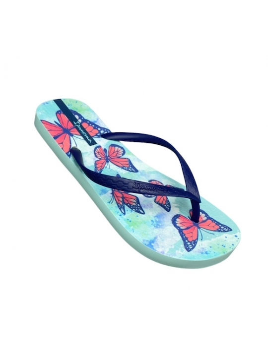 Ipanema Classica Happy X Fem Frauen Flip Flops in Blau Farbe