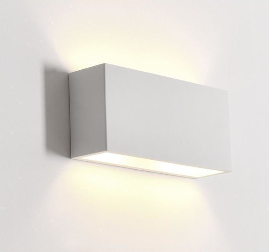 Adeleq Lamp Wall White 25x25x70cm Adeleq Lamp Wall White 25x25x70cm